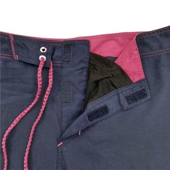 Zara Board Shorts Mens XL Navy Lace Up Beach Pool Summer Outdoor Travel - Picture 7 of 10